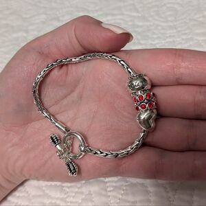 Silver Trollbead Sister Bracelet